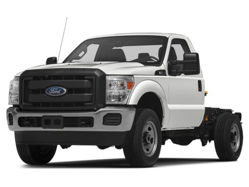 2015 Ford Super Duty F-350 SRW 4WD Reg Cab 141" WB 60" CA XL