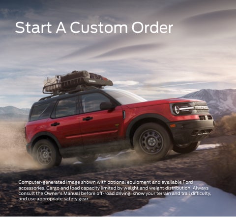 Start a custom order | Cummins Ford Lincoln in Weatherford OK